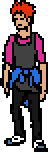Akril's first rough sketch of Bea. An initial sketch of Bea, star of the Pledge Quest series